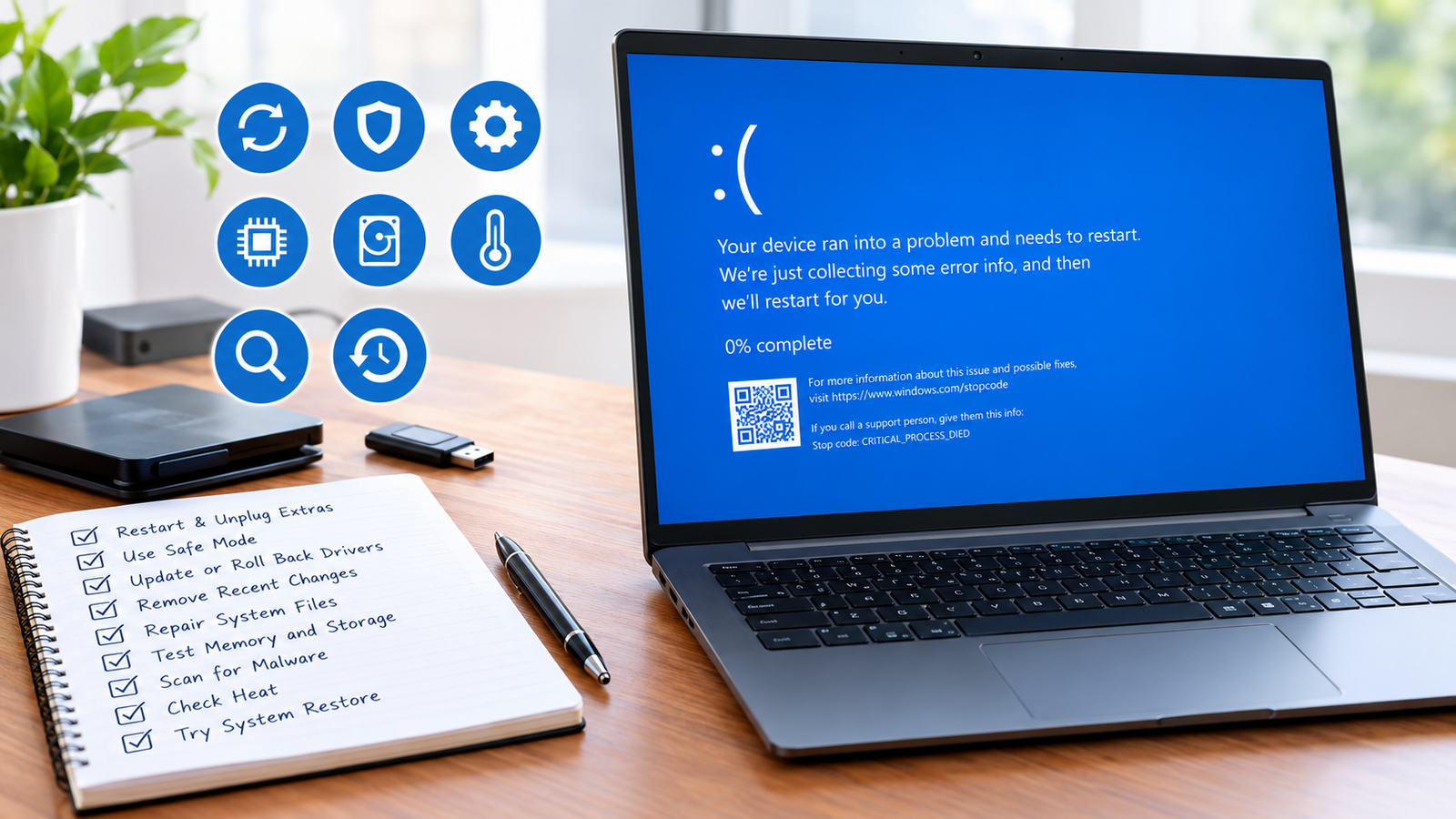 Windows Blue Screen Repair by Williams Computer Repair